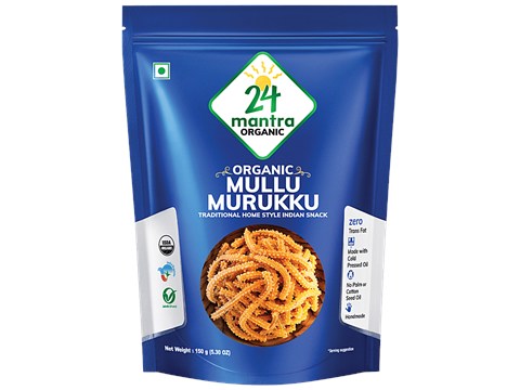 24 Mantra Organic Mullu Murukku, 150 g