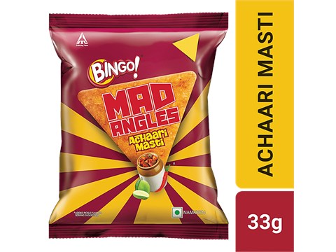 Bingo! Achaari Masti Mad Angles, 33 g