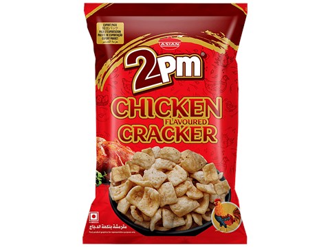 2PM Snacks Chicken Flavoured Cracker, 50 g