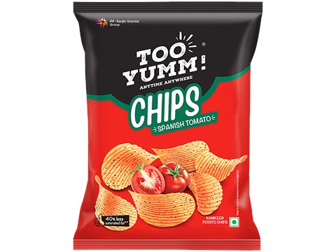 Too Yumm! Spanish Tomato Flavour Potato Chips, 44 g