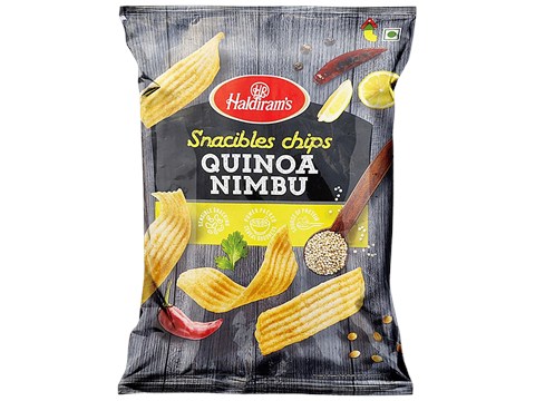 Haldiram's Chips Quinoa Nimbu - Ready To Eat Savouries, 55 g