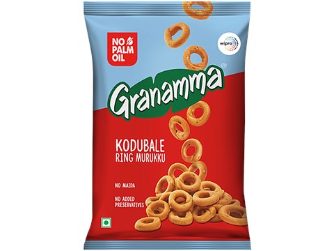 Granamma Crunchy Kodubale/Ring Murukku, 120 g