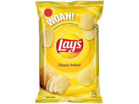 Lay's Classic Salted Potato Chips, 67 g