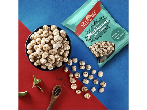 Tasties Chat Masala Makhanas - Roasted, Vegan, Gluten Free, 25 g