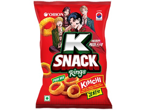 Orion K Snack Kimchi Rings, 40 g