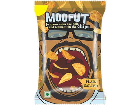 Moofut Potato Chips - Plain Salted, 52 g