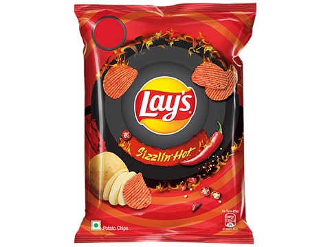 Lay's Potato Chips - Sizzlin Hot, 48 g