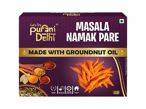 Let's Try Purani Delhi Masala Namak Pare, 200 g