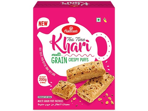 Haldiram's Khari Multi Grain Crispy Puffs, 200 g