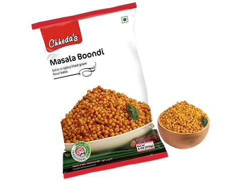 Chhedas Masala Boondi - Salty-n-Spicy, 170 g