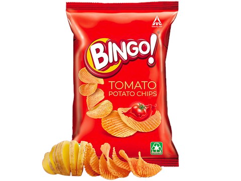 Bingo! Tomato Potato Chips, 90 g