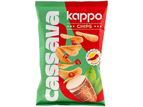 Kappo Cassava Dynamite Chips, 80 g