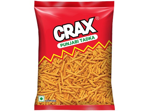 Crax Punjabi Tadka Namkeen, 160 g