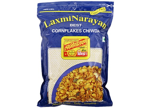 Lakshmi Narayan Best Corn Flakes Chiwda Namkeen, 500 g