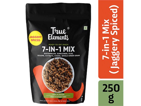 True Elements Jaggery Spiced 7-In-1 Mix, 250 g
