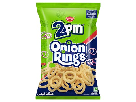 2PM Snacks Onion Rings Namkeen, 50 g