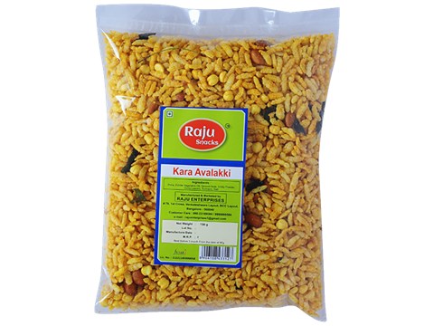 Raju Snacks Khara Avalakki, 150 g