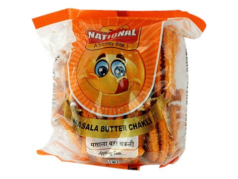 National Butter Chakli - Masala, 100 g
