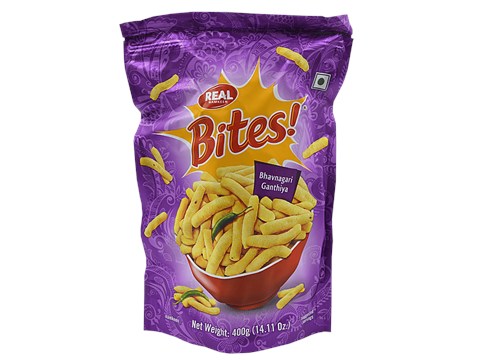 Real Namkeen Bites - Bhavnagari Ganthiya, 400 g