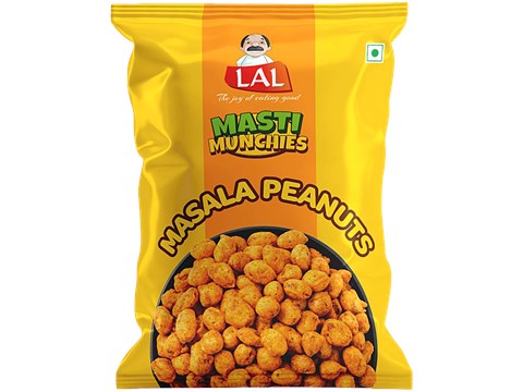 Lal Masti Munchies Masala Peanuts, 150 g