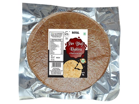 Royal Pav Bhaji Khakhra - Perfect Snack, 200 g