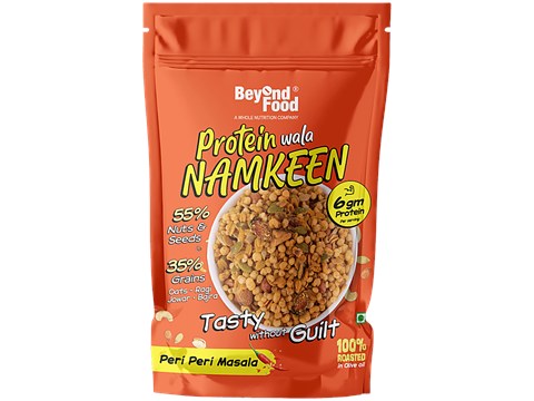 Beyond Food Peri Peri Masala Protein Wala Namkeen, 200 g