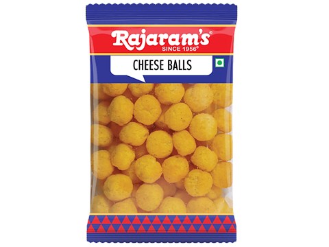 Rajaram's Cheese Balls - Light, Crunchy & Delightful, Ready To Eat, 40 g