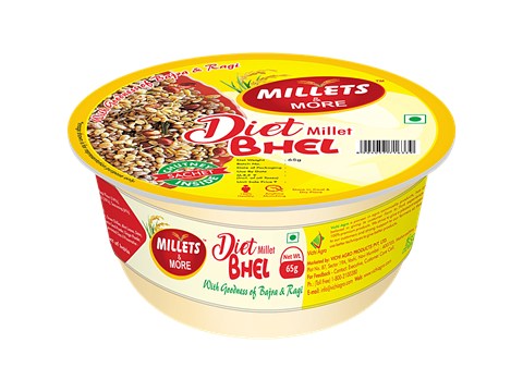 Millets & More Diet Millet Bhel, 65 g