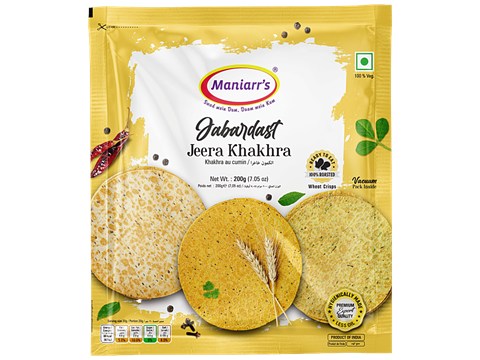 Maniarr's Jabardast Jeera Khakhra, 200 g