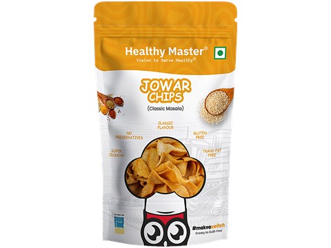 Healthy Master Classic Masala Jowar Chips, 30 g