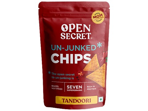 Open Secret Un-Junked Tandoori Chips, 45 g