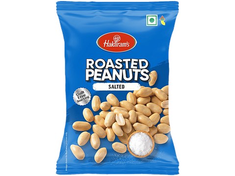 Haldiram's Salted Roasted Peanuts, 140 g