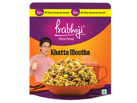 Prabhuji Pure Food Khatta Meetha - Namkeen, Sweet & Sour, 400 g