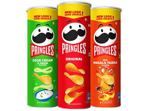 Pringles Original Potato Crisps - Desi Masala Tadka & Sour Cream-N-Onion, 321 g