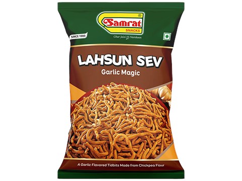 Samrat Namkeen Lahsun Sev Garlic Namkeen, 40 g