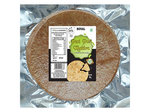 Royal Pani Puri Khakhra - Perfect Snack, 200 g