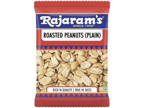 Rajaram's Roasted Peanuts - Plain, 100 g