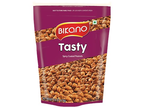 Bikano Tasty Spicy Coated Peanuts, 1 kg