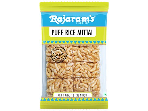 Rajaram's Puff Rice Mittai - Premium, Rich, Ready To Eat, 40 g