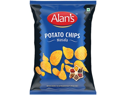 Alan's Masala Potato Chips, 48 g