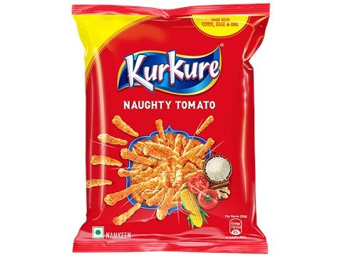 Kurkure Naughty Tomato Namkeen, 17 g