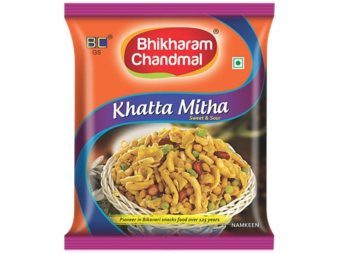 Bhikharam Chandmal Namkeen - Khatta Mitha Mix, 200 g