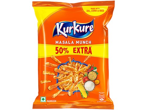 Kurkure Masala Munch Namkeen, 18 g