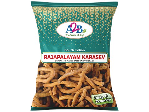 A2B Rajapalayam Karasev - Cereal & Pulses Based Savoury Snack, 200 g
