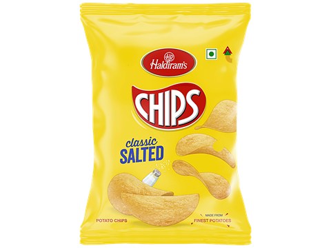 Haldiram's Chips - Classic Salted, Del, 55 g