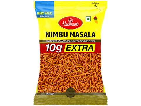 Haldiram's Nimbu Masala Namkeen, 210 g