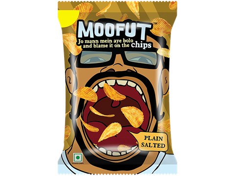 Moofut Potato Chips - Plain Salted, 25 g