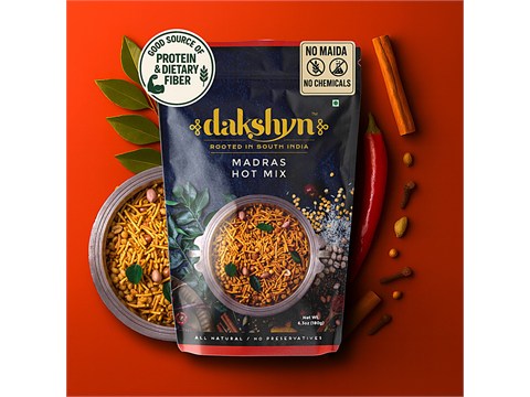 Dakshyn Madras Hot Mixture, 180 g