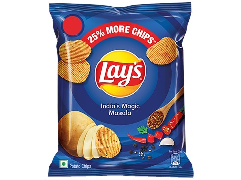 Lay's India's Magic Masala Potato Chips, 24 g