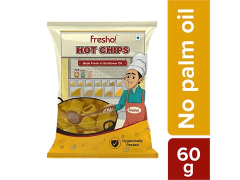 fresho! Hot Chips - Gold Finger, Fryums, 60 g